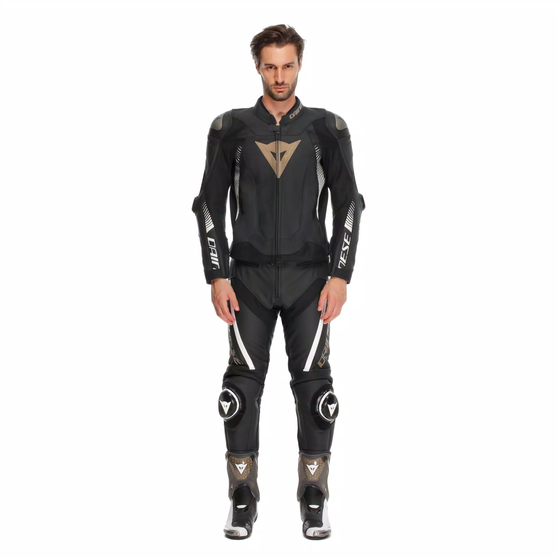 SUPER SPEED 4 - HEREN MOTORFIETS GEPERFOREERD LEREN JAS