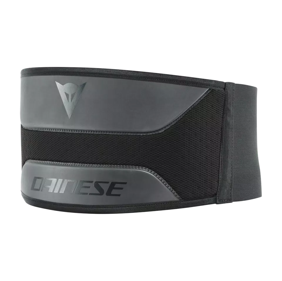 LOWER BACK SUPPORT BELT - MOTORCYCLE BACK SUPPORT - BLACK - 1