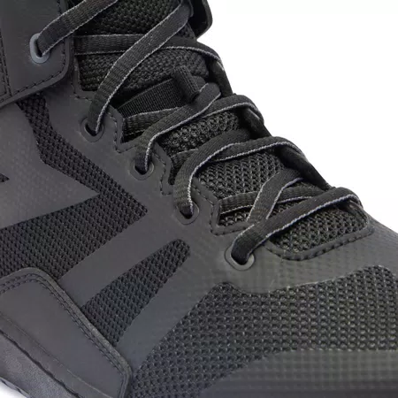 SUBURB AIR - HEREN MOTORFIETSSCHOENEN IN STOF VOOR DE ZOMER - BLACK/BLACK - 5