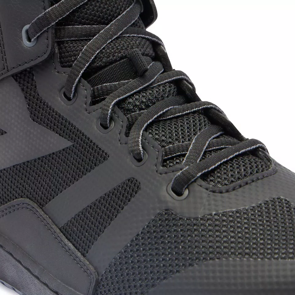 SUBURB AIR - MEN'S SUMMER MOTORCYCLE SHOES IN FABRIC - BLACK/BLACK - 5