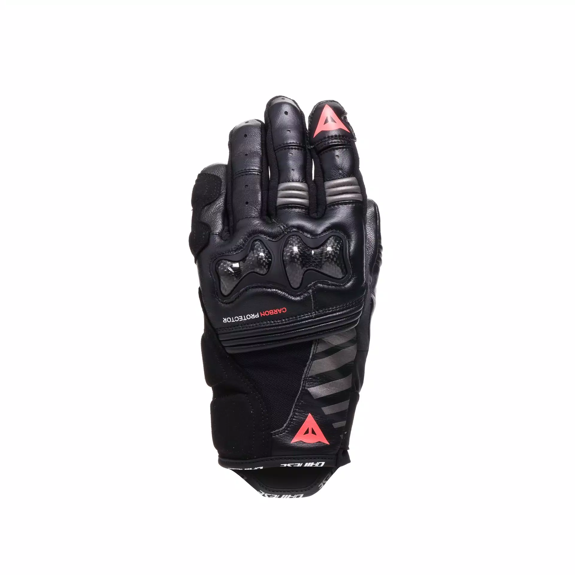 REACTO CARBON SHORT - WOMEN'S SHORT LEATHER MOTORCYCLE GLOVES