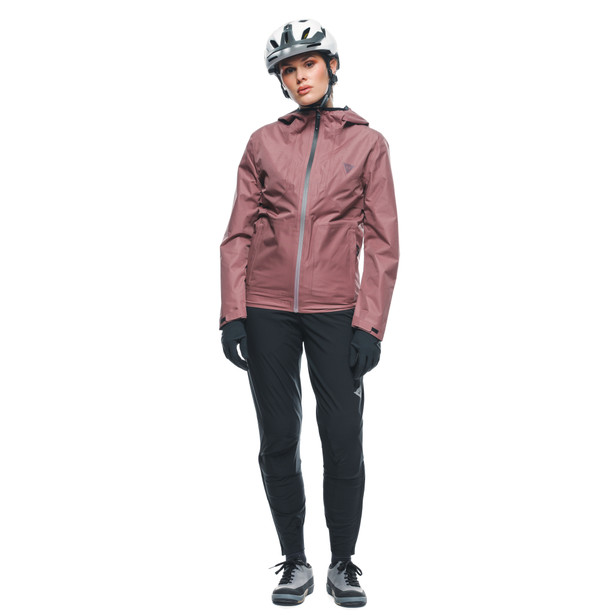 hgc-shell-light-women-s-waterproof-bike-jacket-rose-taupe image number 11