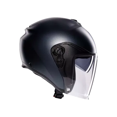 IRIDES MONO ASFALTO GREY - MOTORBIKE OPEN FACE HELMET E2206 -  - 3