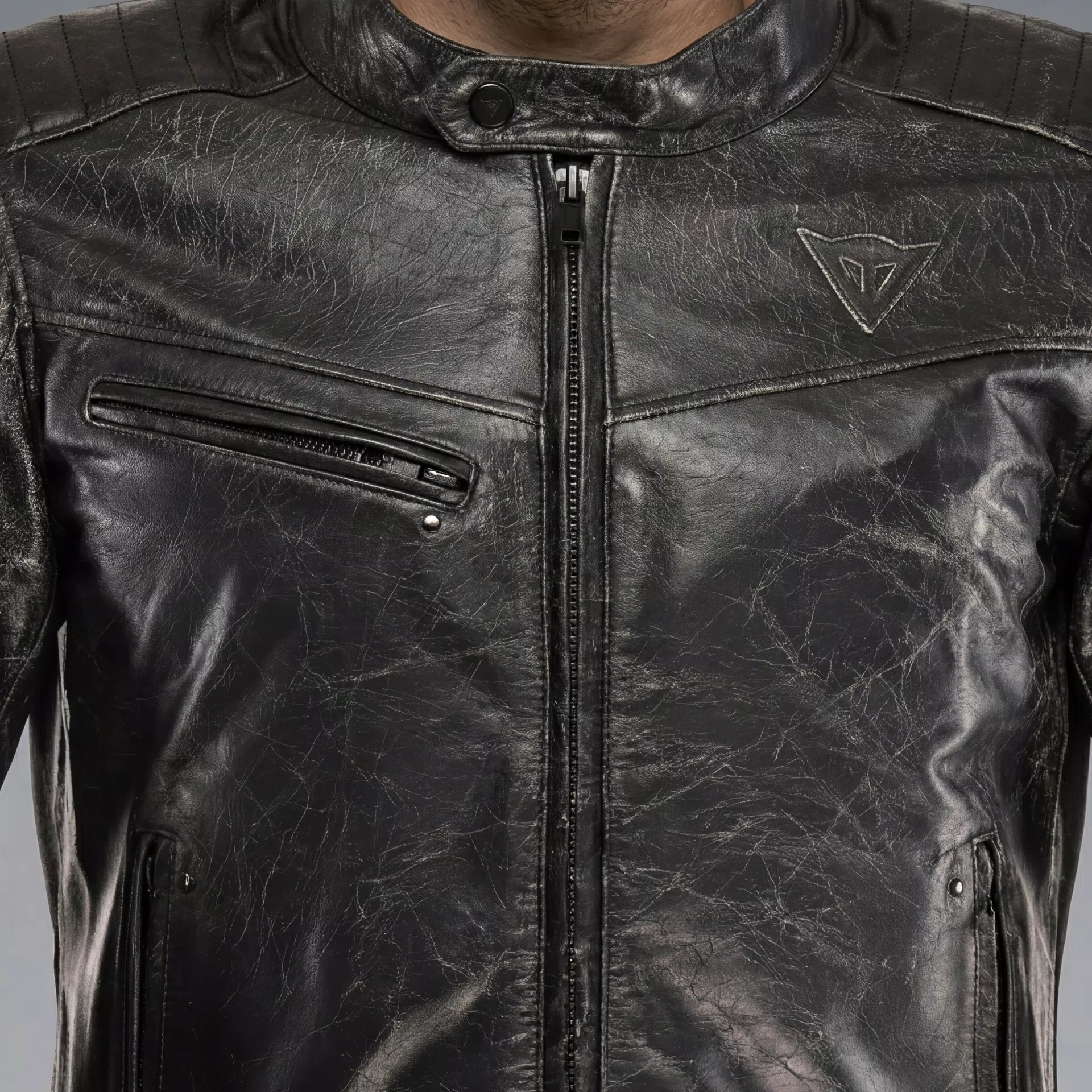RADICALE - MOTORCYCLE JACKET IN LEATHER MEN