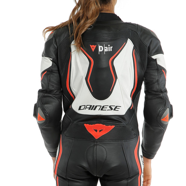 misano-2-d-air-lady-perf-1pc-suit-black-white-fluo-red image number 16