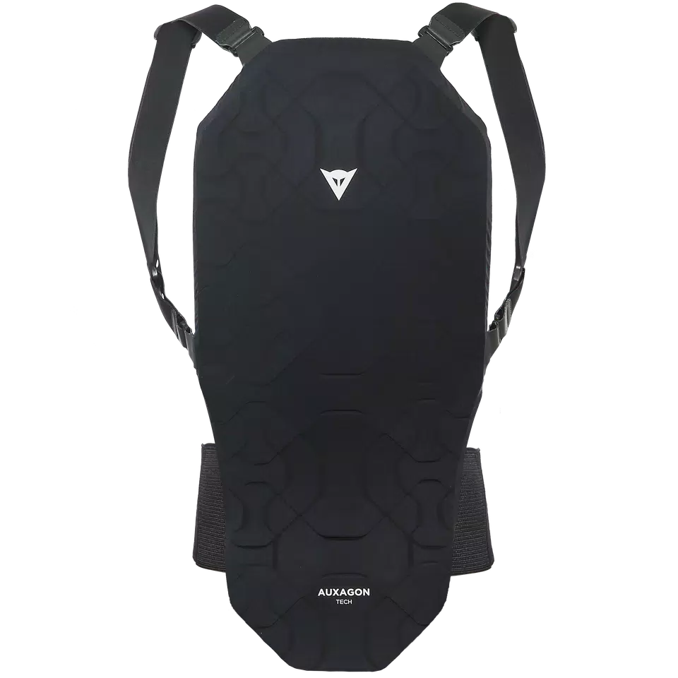 AUXAGON 2 SKI BACK PROTECTOR  - STRETCH-LIMO/BLACK - 1