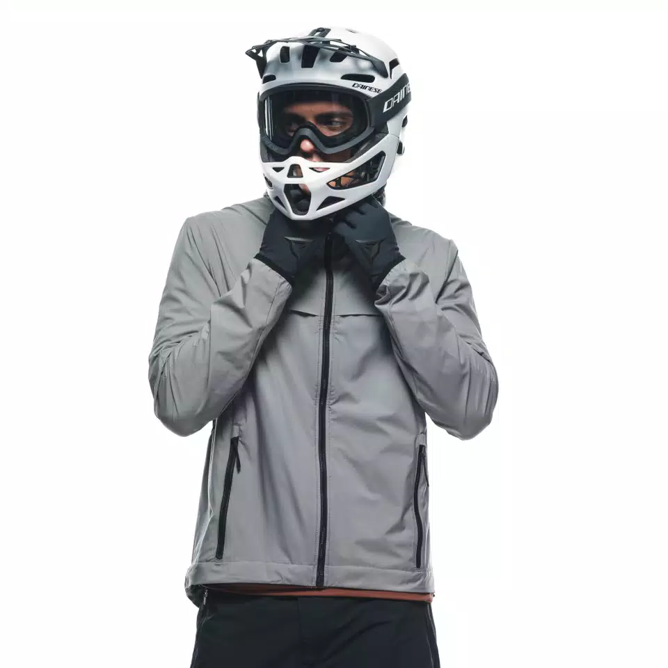 HGC HYBRID - MEN'S WINDPROOF BIKE JACKET | GRAY | Dainese