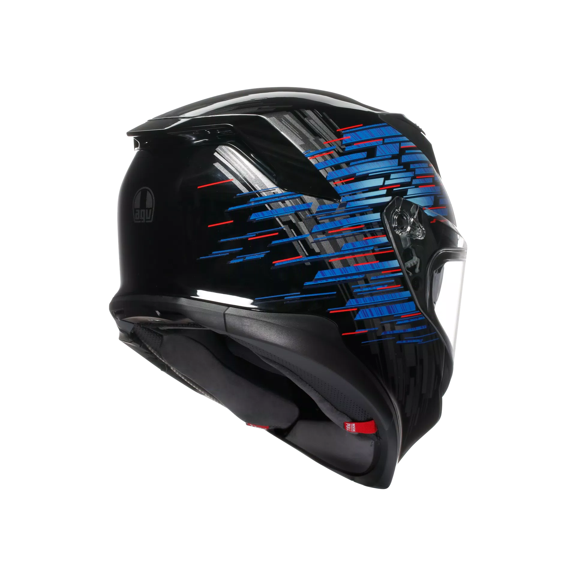 K7 MPLK GENISYS MATT BLACK/BLUE/GREY - MOTORRAD INTEGRAL-HELM E2206