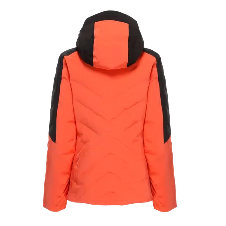 VIRTUS DERMIZAX EV™ - WOMEN'S WATERPROOF DOWN JACKET - CORAL/STRETCH LIMO - 2