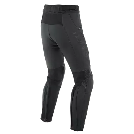PONY 3 - MEN'S MOTORCYCLE LEATHER PANTS - BLACK-MATT - 2