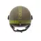 MOMODESIGN FGTR CLASSIC MATT SAND / LIME - JET HELMET WITH VISOR E2206