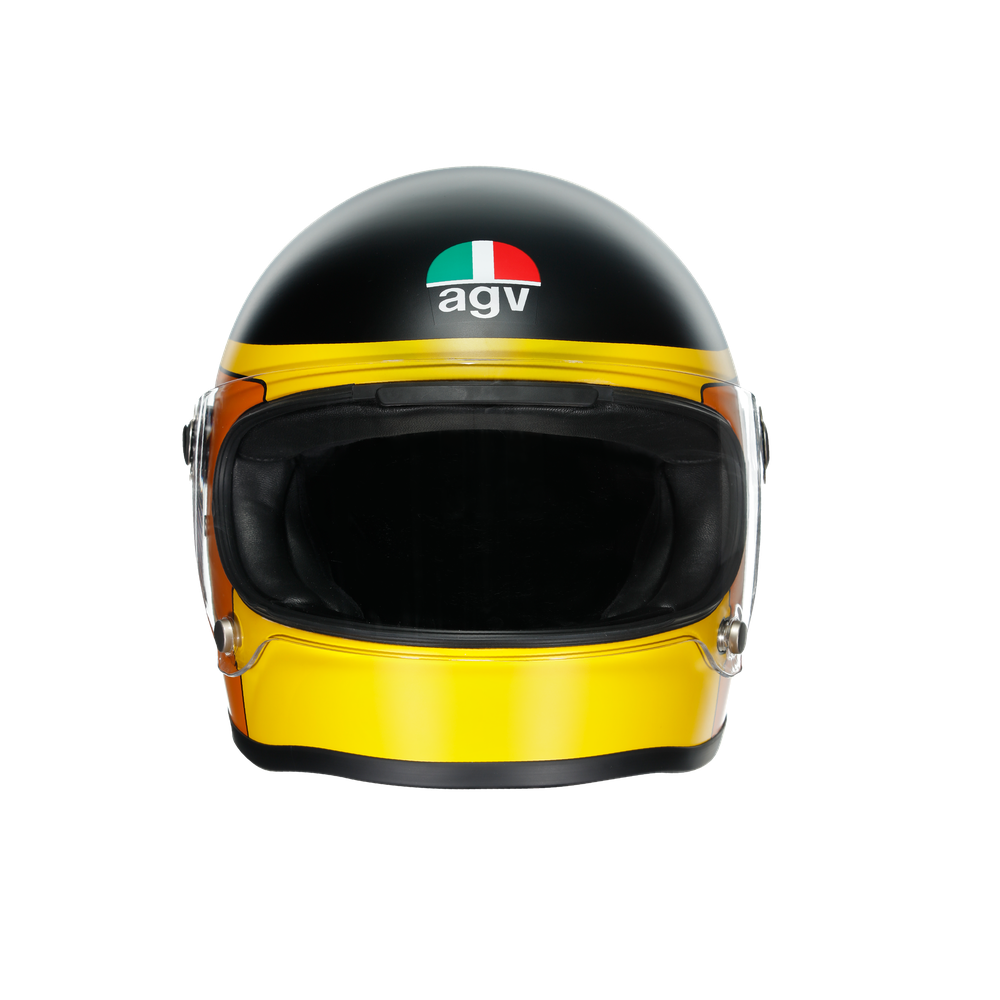 x3000-agv-dot-multi-gasoline-matt-black-orange image number 1