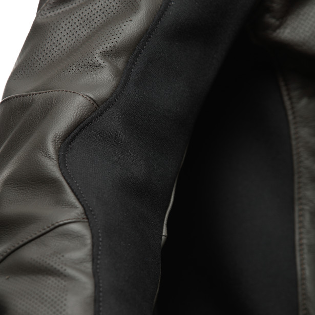 istrice-perf-leather-jacket-dark-brown image number 8