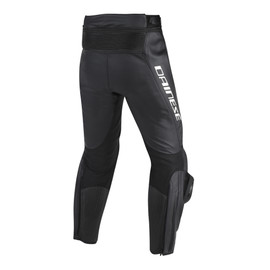 MISANO PERFORATED LEATHER PANTS BLACK/BLACK/ANTHRACITE- Leather