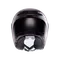 IRIDES BOLOGNA MATT BLACK/TRICOLORE - MOTORBIKE OPEN FACE HELMET E2206