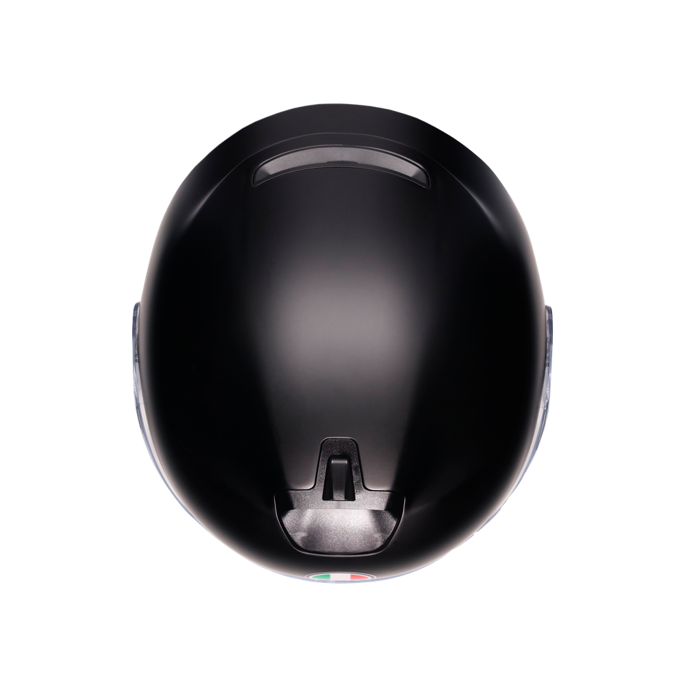 irides-mono-matt-black-motorbike-open-face-helmet-e2206 image number 6