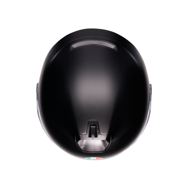irides-mono-matt-black-motorbike-open-face-helmet-e2206 image number 6