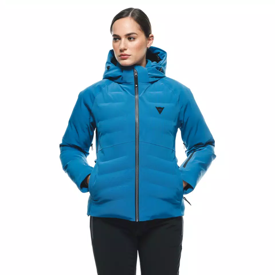 WOMEN S WATERPROOF SKI DOWN JACKET DARK BLUE Dainese