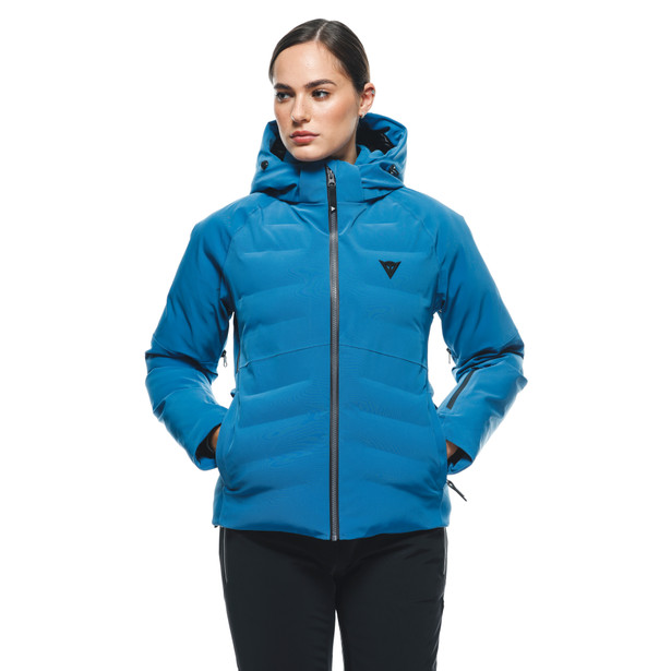 women-s-waterproof-ski-down-jacket-dark-blue image number 2