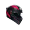 K1 S WARMUP BLACK/PINK - CASQUE MOTO INTÉGRAL E2206