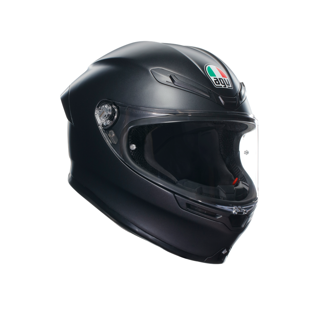k6-s-matt-black-casco-moto-integrale-e2206 image number 0