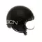 MOMODESIGN FGTR CLASSIC MATT BLACK / WHITE - JET HELMET WITH VISOR E2206