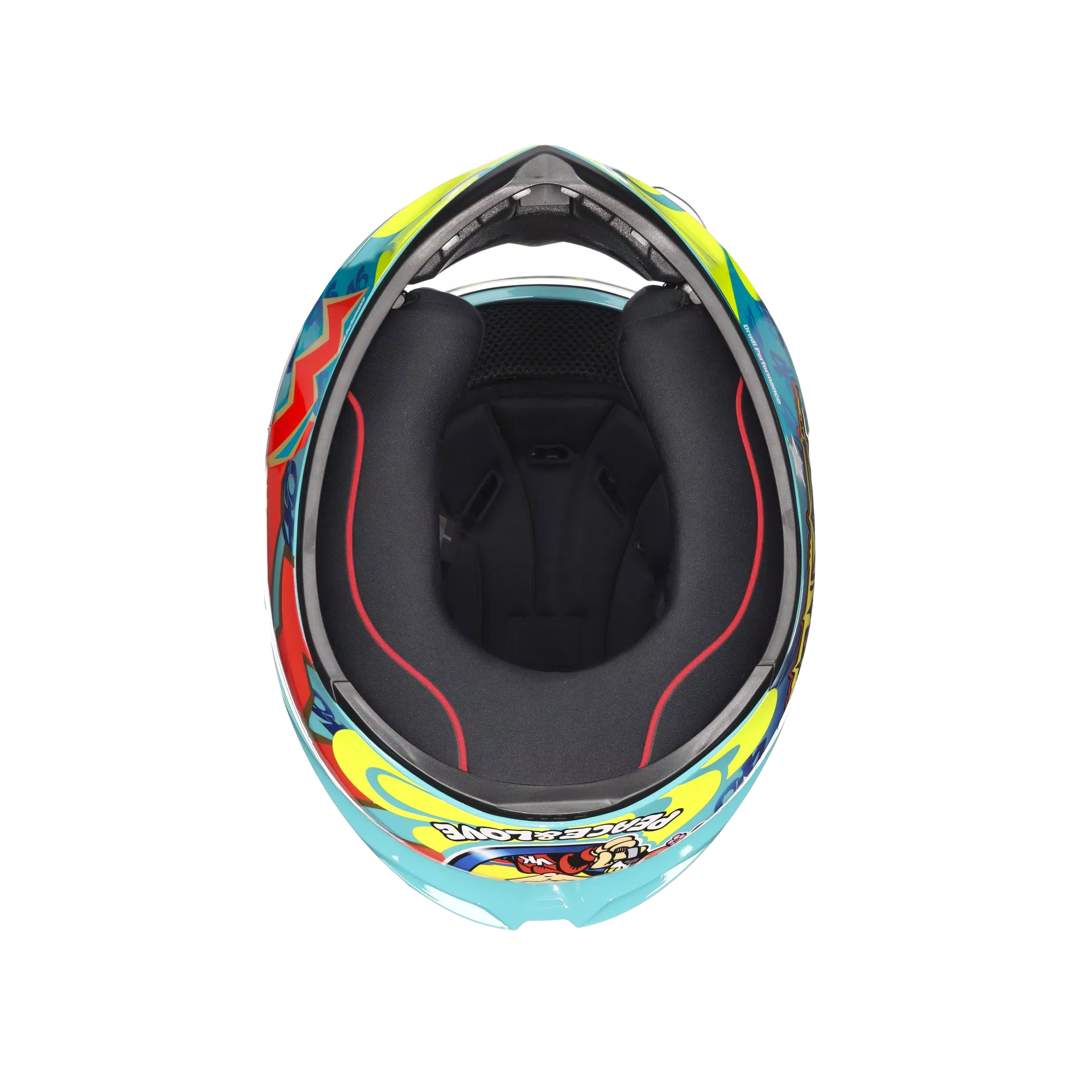 K1 S ROSSI MUGELLO 1999 - MOTORBIKE FULL FACE HELMET DOT (E2206)