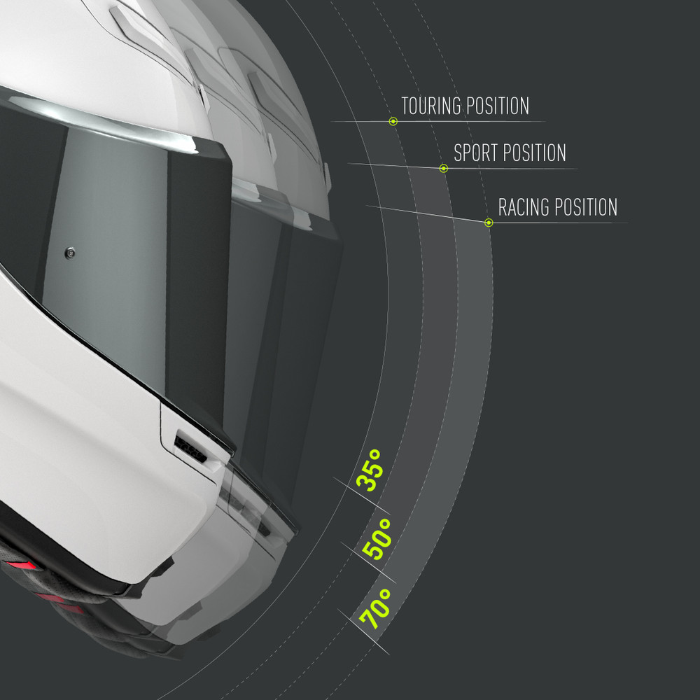 AGV K6 - Full-face motorcycle helmet, lightweight and