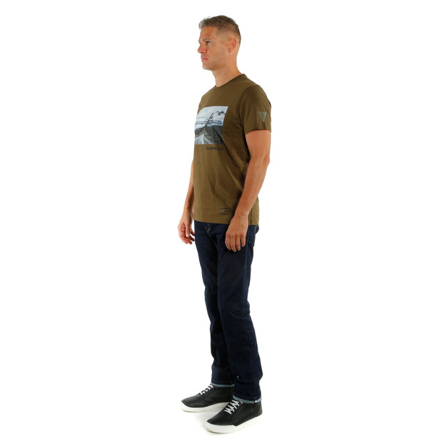 adventure-dream-t-shirt-military-olive-black image number 2