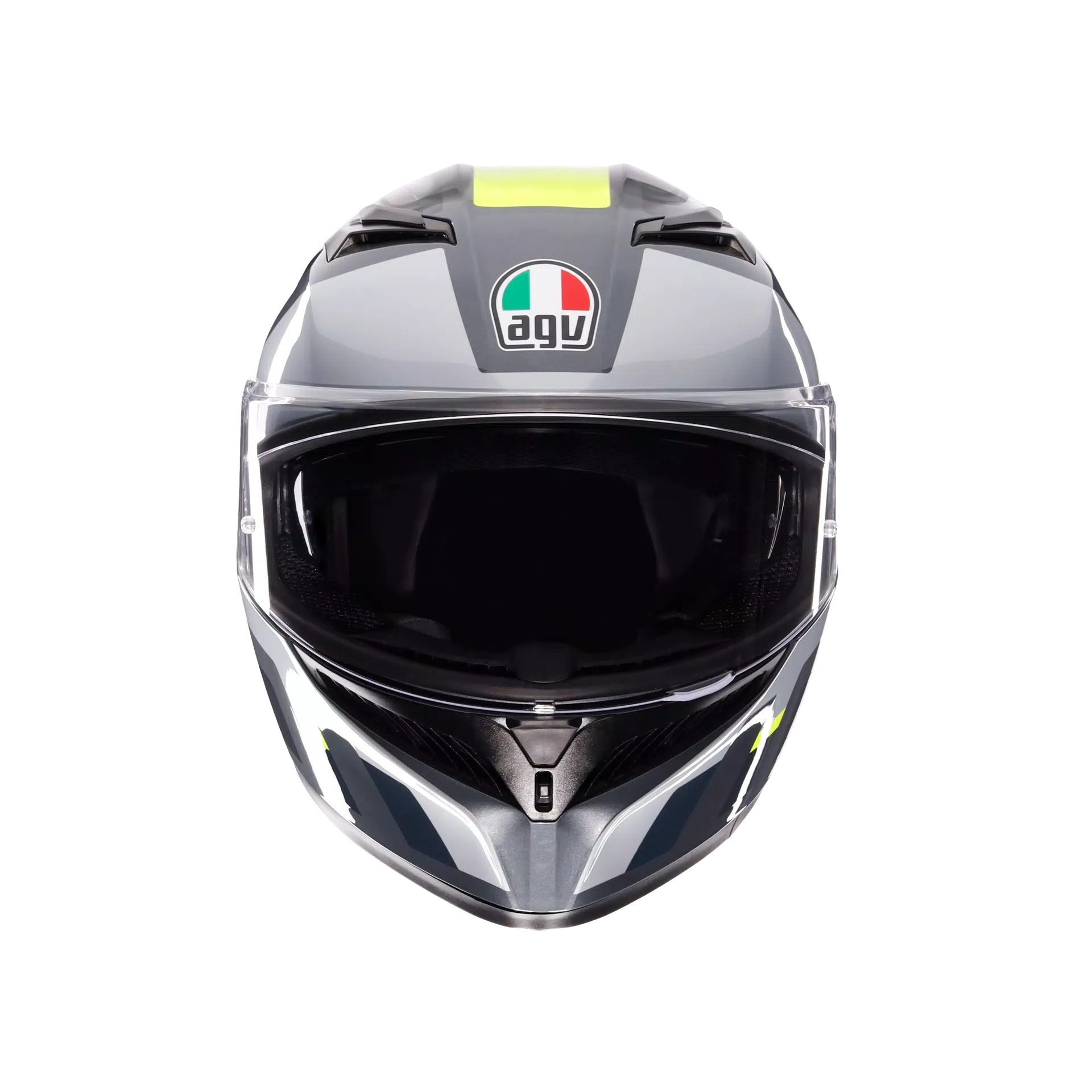 K3 SHADE GREY/YELLOW FLUO - CASQUE MOTO INTÉGRAL E2206