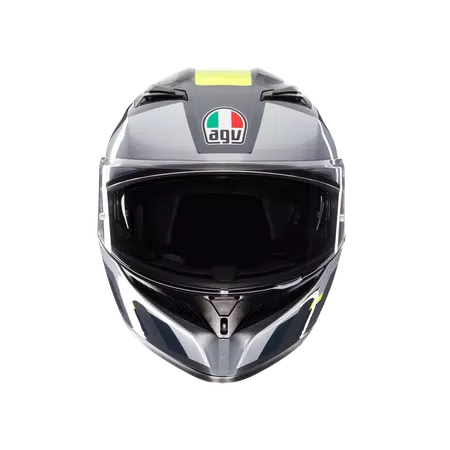 K3 SHADE GREY/YELLOW FLUO - CASCO MOTO INTEGRAL E2206 -  - 2
