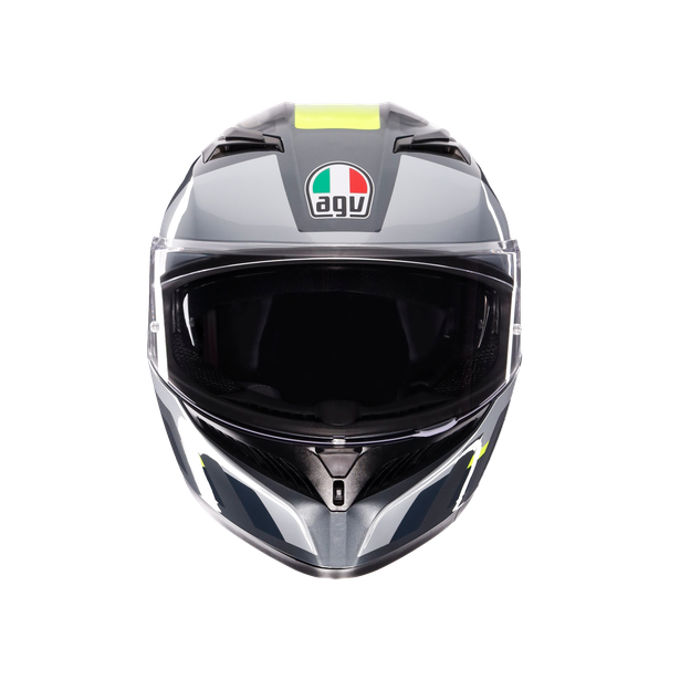 k3-shade-grey-yellow-fluo-casque-moto-int-gral-e2206 image number 1