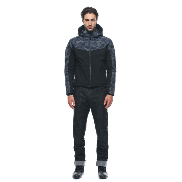 ignite-tex-giacca-moto-estiva-in-tessuto-uomo-black-camo-gray image number 1