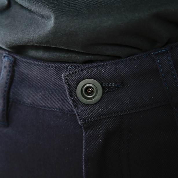 casual-regular-pantaloni-moto-in-tessuto-donna-blue image number 8