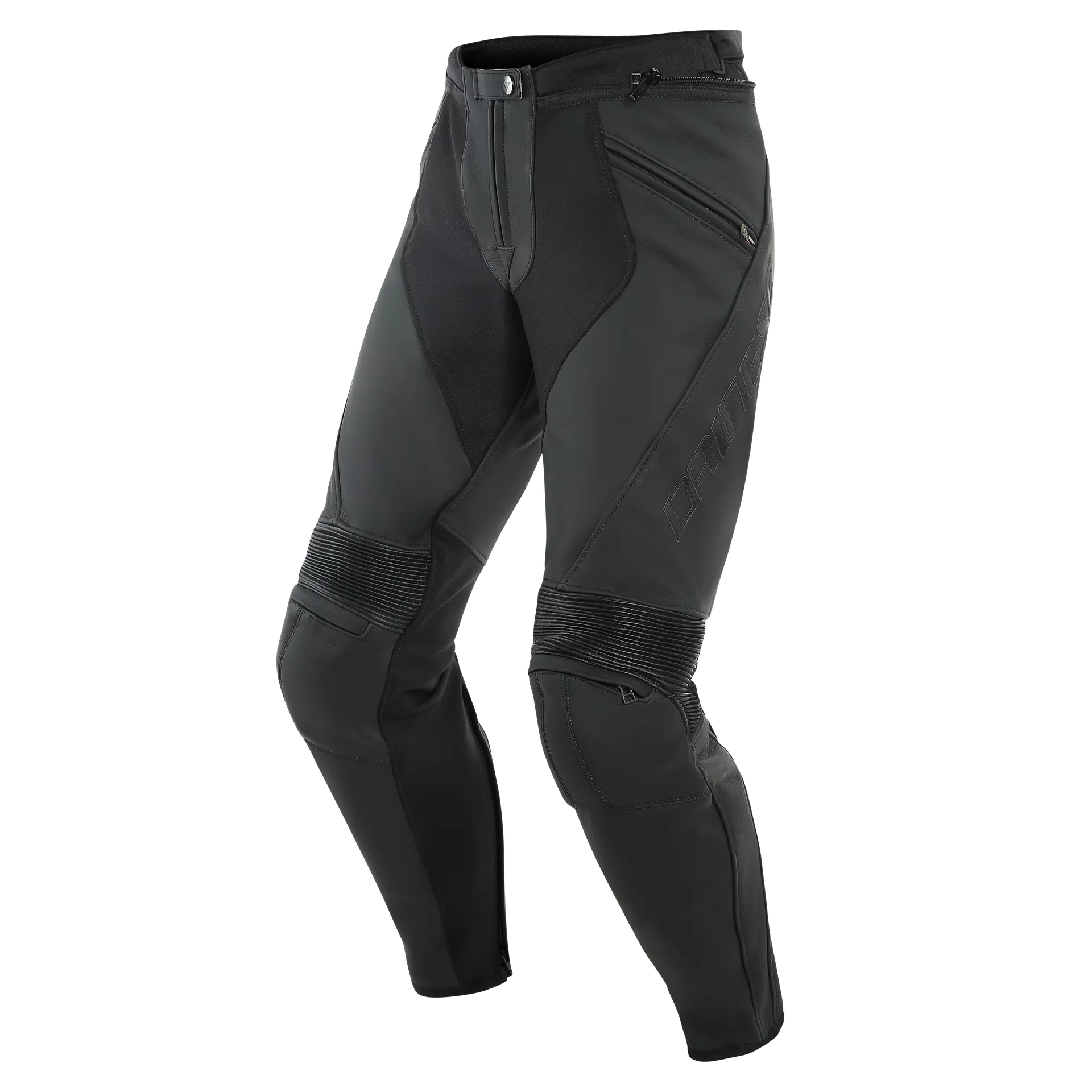 PONY 3 LEATHER PANTS | BLACK-MATT | Dainese