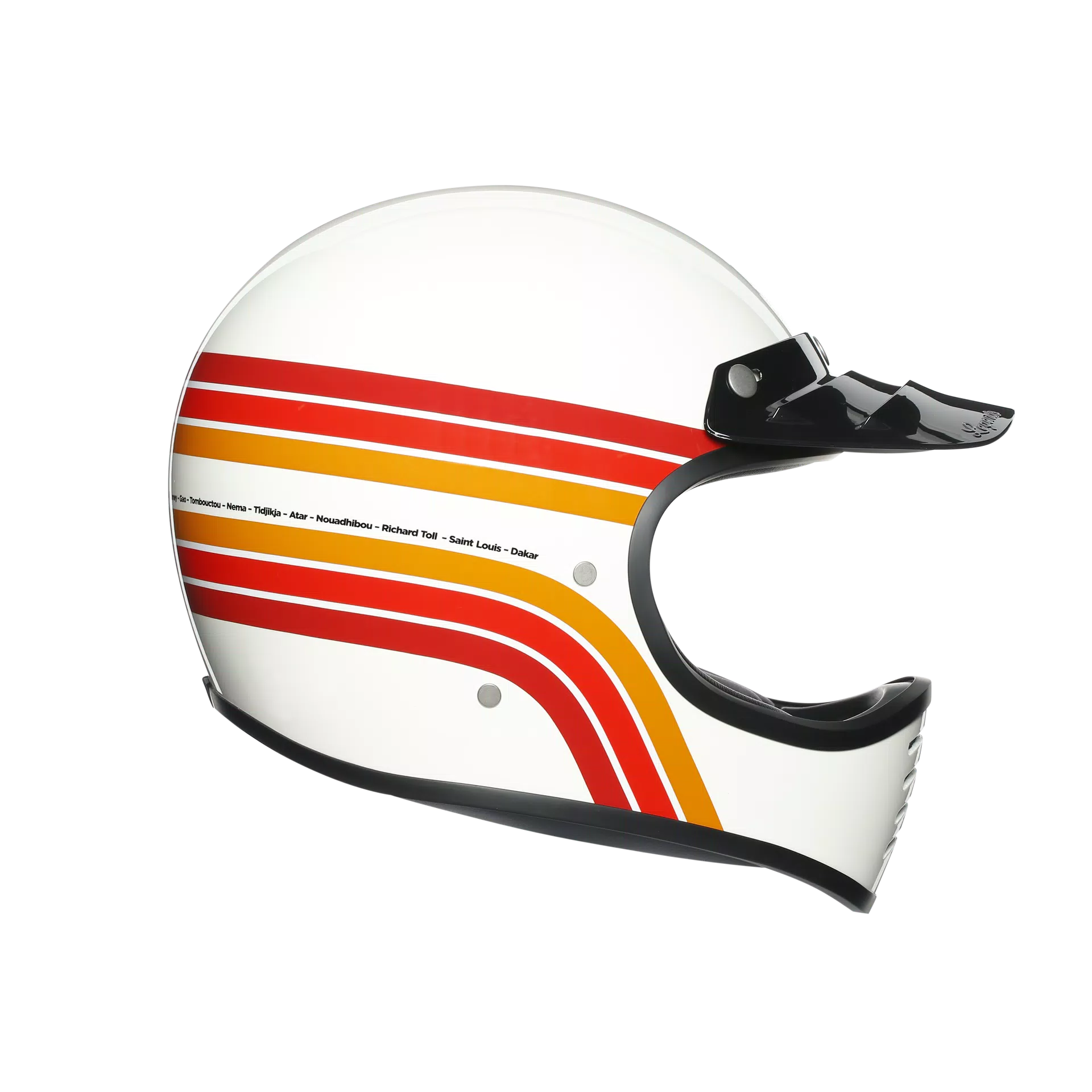 AGV X101 DAKAR 87 XLサイズ AGV X101 Helmet (2XL) | 60% ($248.96) Off! - RevZilla
