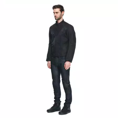 LEVANTE AIR TEX - MEN'S SUMMER MOTORCYCLE JACKET IN FABRIC - BLACK/BLACK/BLACK - 3