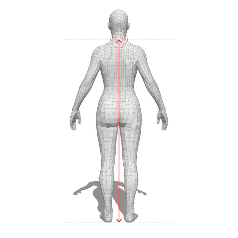 Dainese Custom Works - How To Measure - Woman