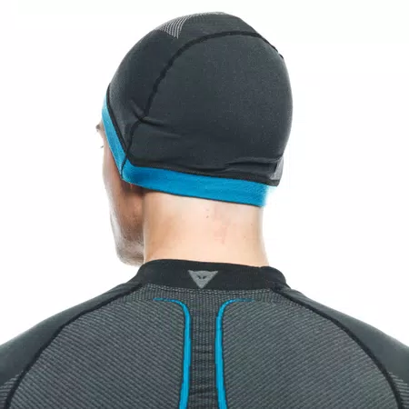 MOTORCYCLE TECHNICAL CAP - BLACK/BLUE - 4
