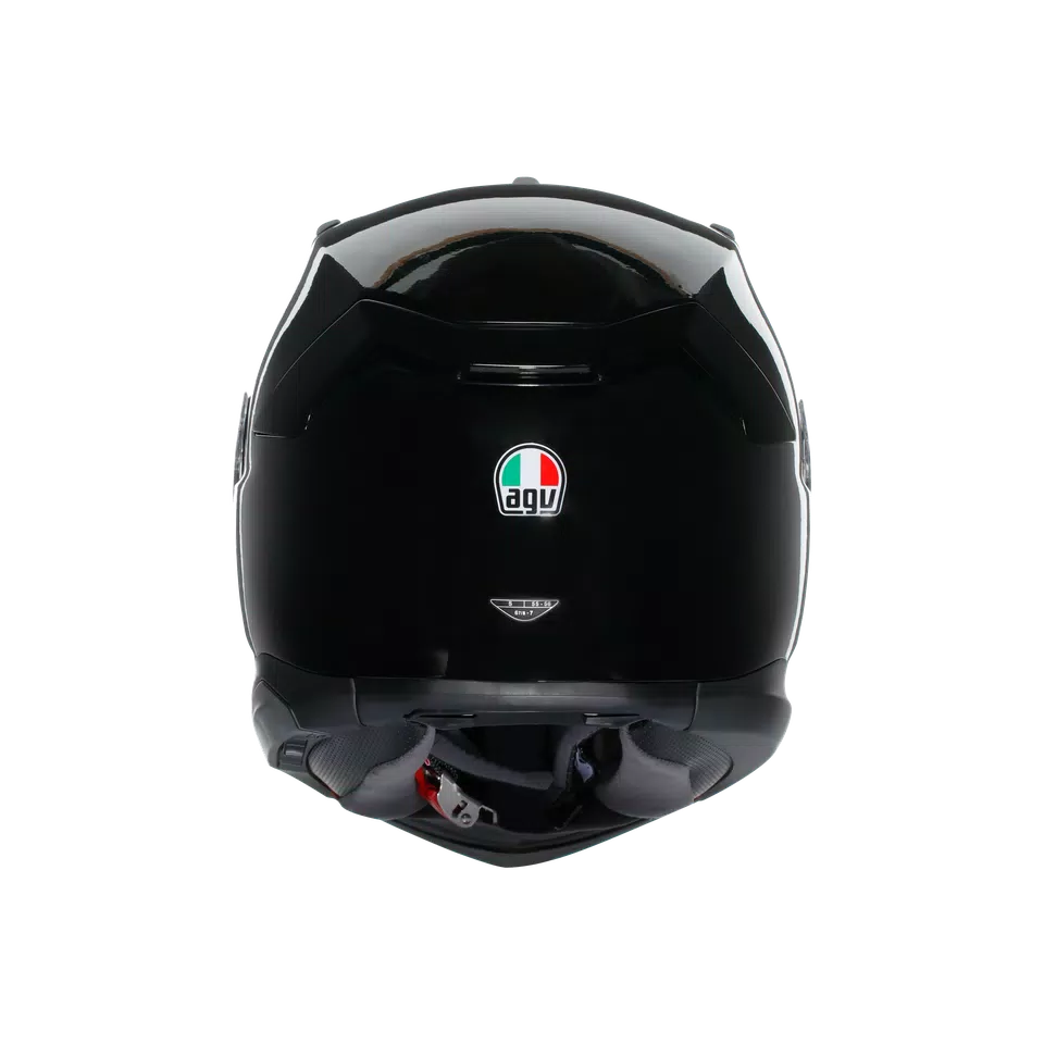 K7 MPLK MONO BLACK - MOTORBIKE FULL FACE HELMET DOT (E2206) -  - 5