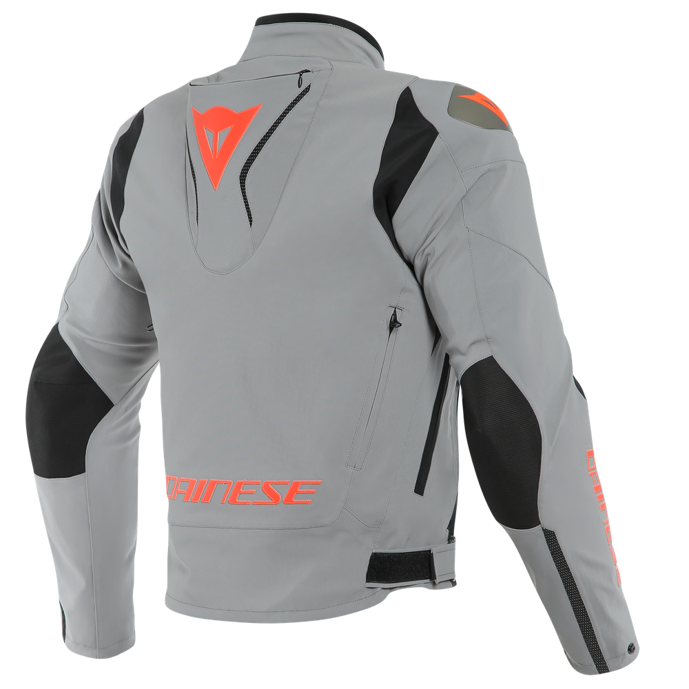 indomita-d-dry-xt-jacket-frost-gray-black-matt-fluo-red image number 1