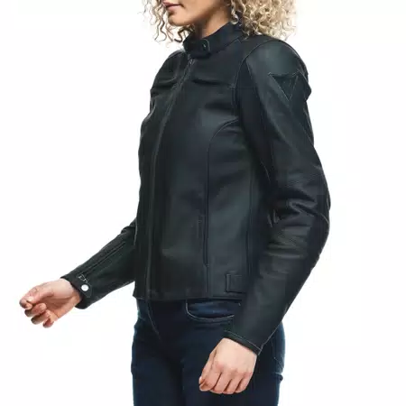 RAZON 2 LADY LEATHER JACKET - BLACK - 7
