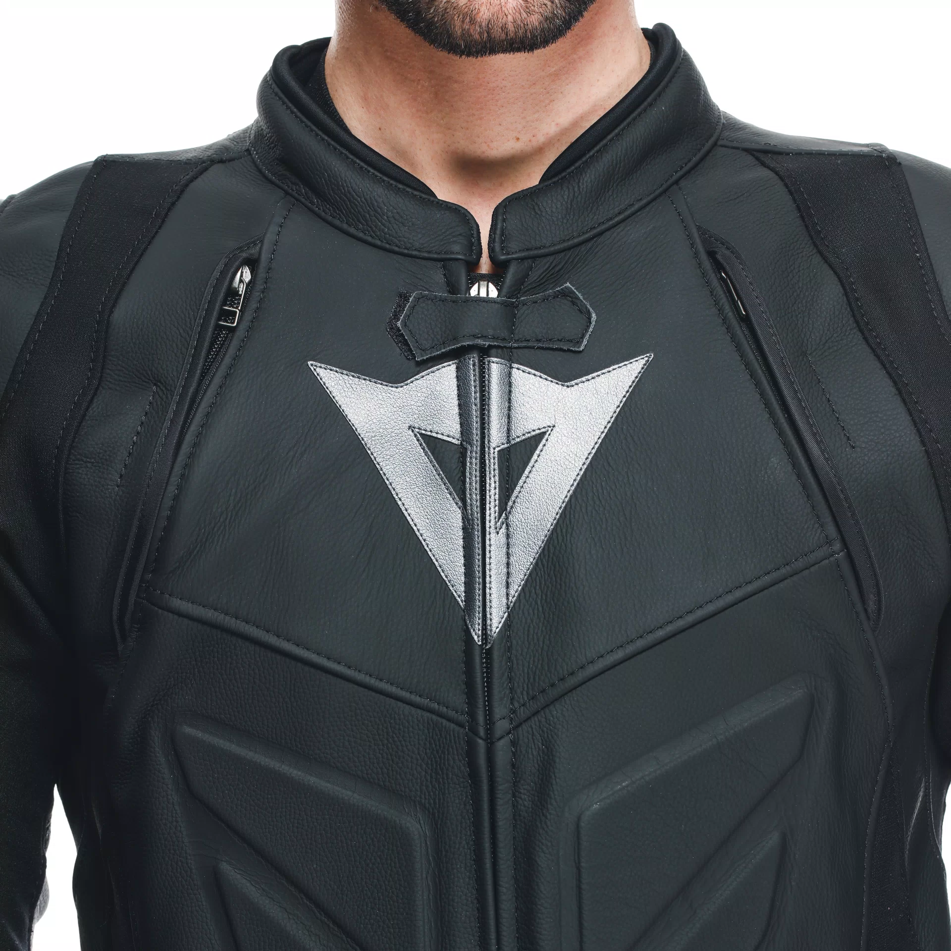 SPORT 2 PCS LEATHER SUIT BLACK MATT ANTHRACITE Dainese