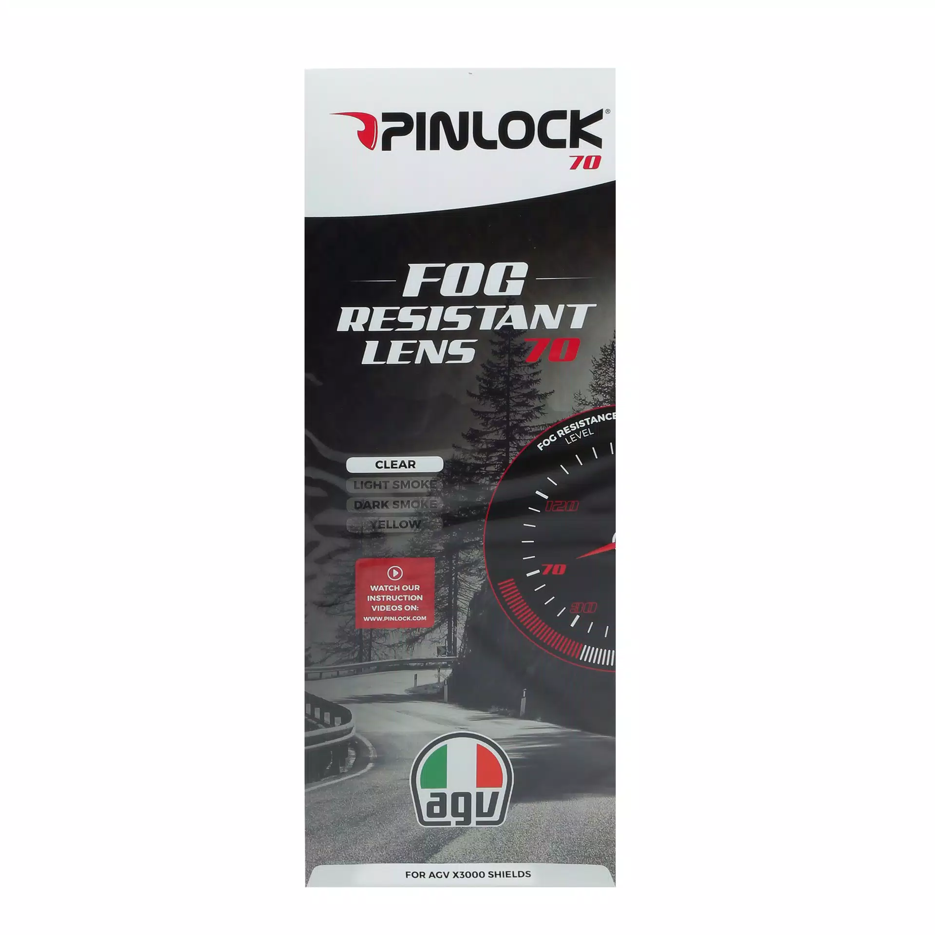 PINLOCK&reg; LENS 70 - X3000