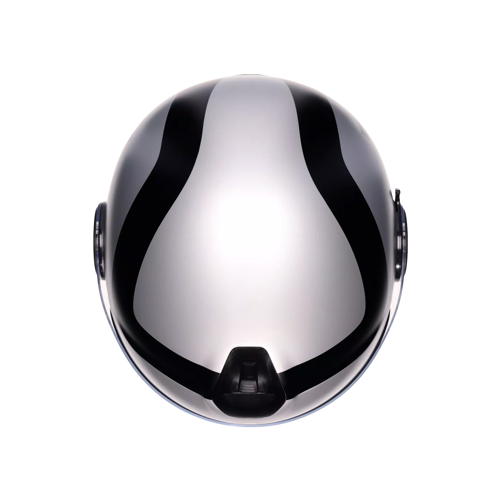 ETERES RIMINI MATT GREY/BLACK - MOTORBIKE OPEN FACE HELMET E2206