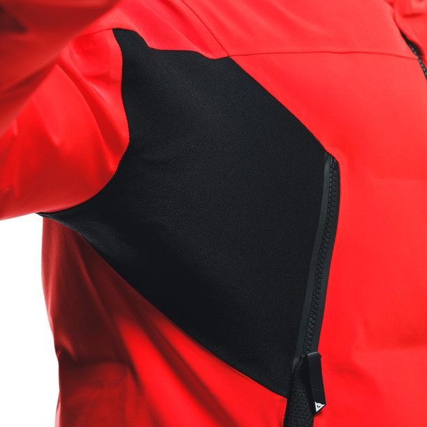 men-s-waterproof-ski-down-jacket-fire-red image number 3