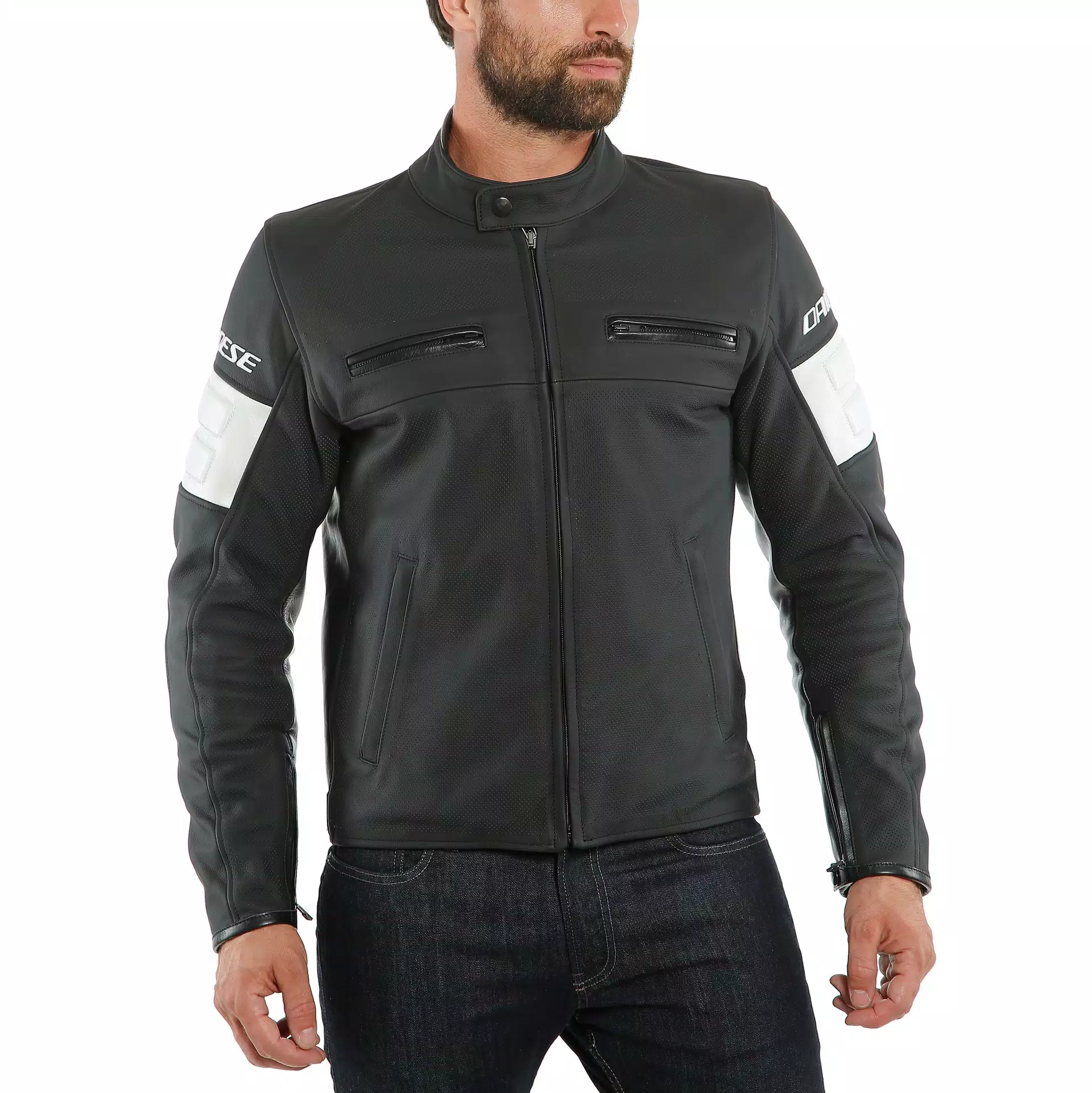 SAN DIEGO LEATHER JACKET PERF.