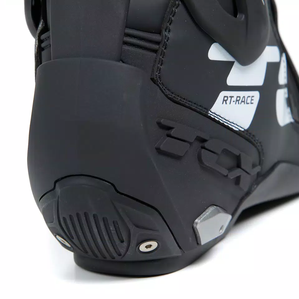 RT-RACE MEN'S MOTORCYCLE BOOTS BLACK/WHITE/GREY -  - 11