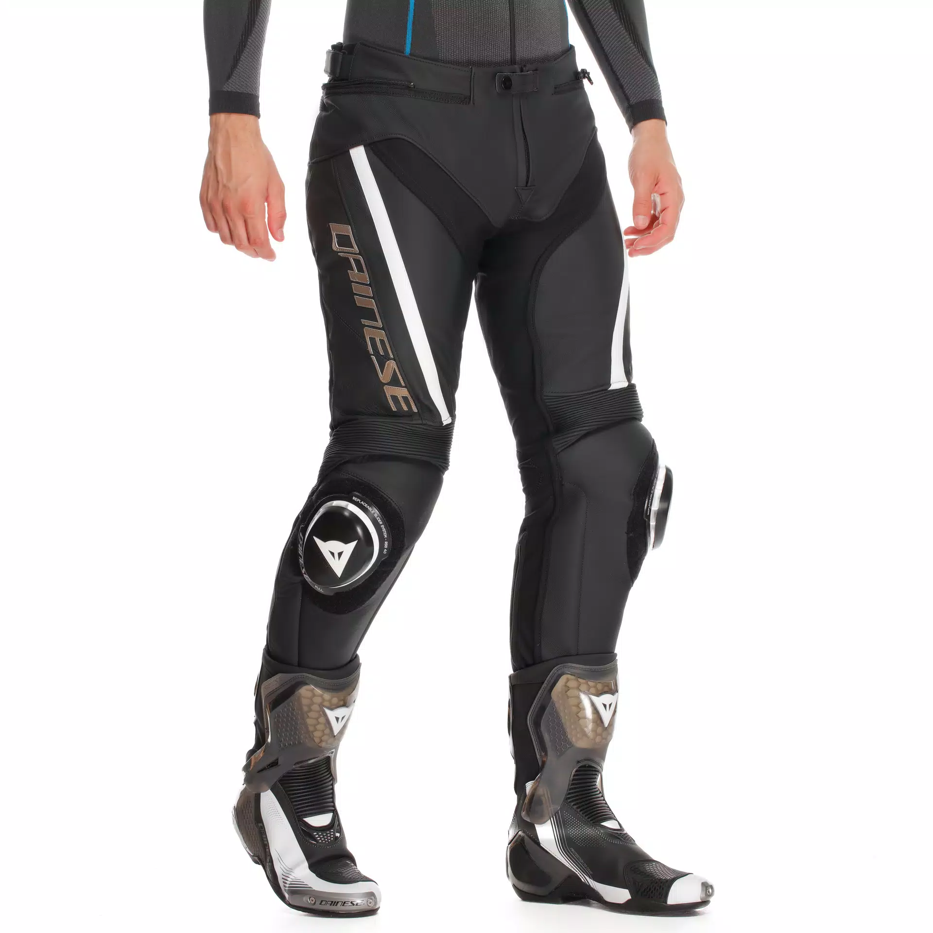 DELTA 4 - MEN'S MOTORCYCLE LEATHER PANTS