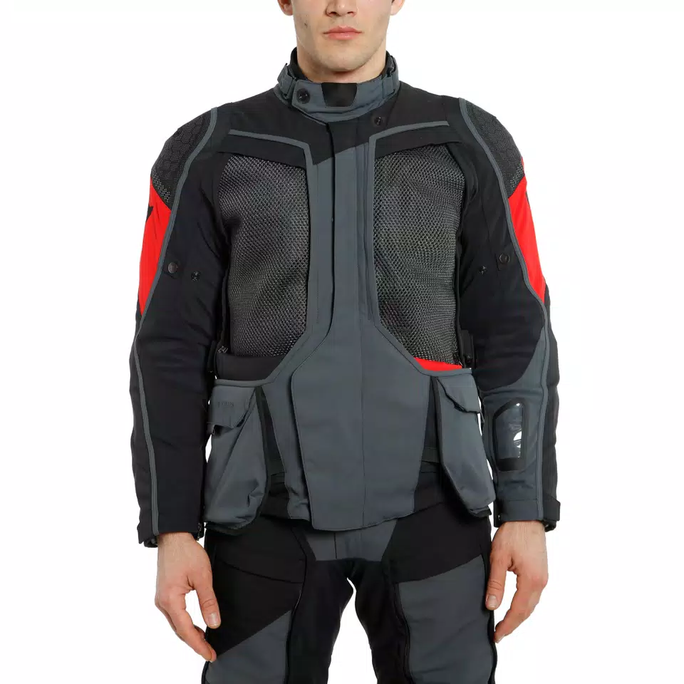 D-EXPLORER 2 GORE-TEX JACKET - EBONY/BLACK/LAVA-RED - 13